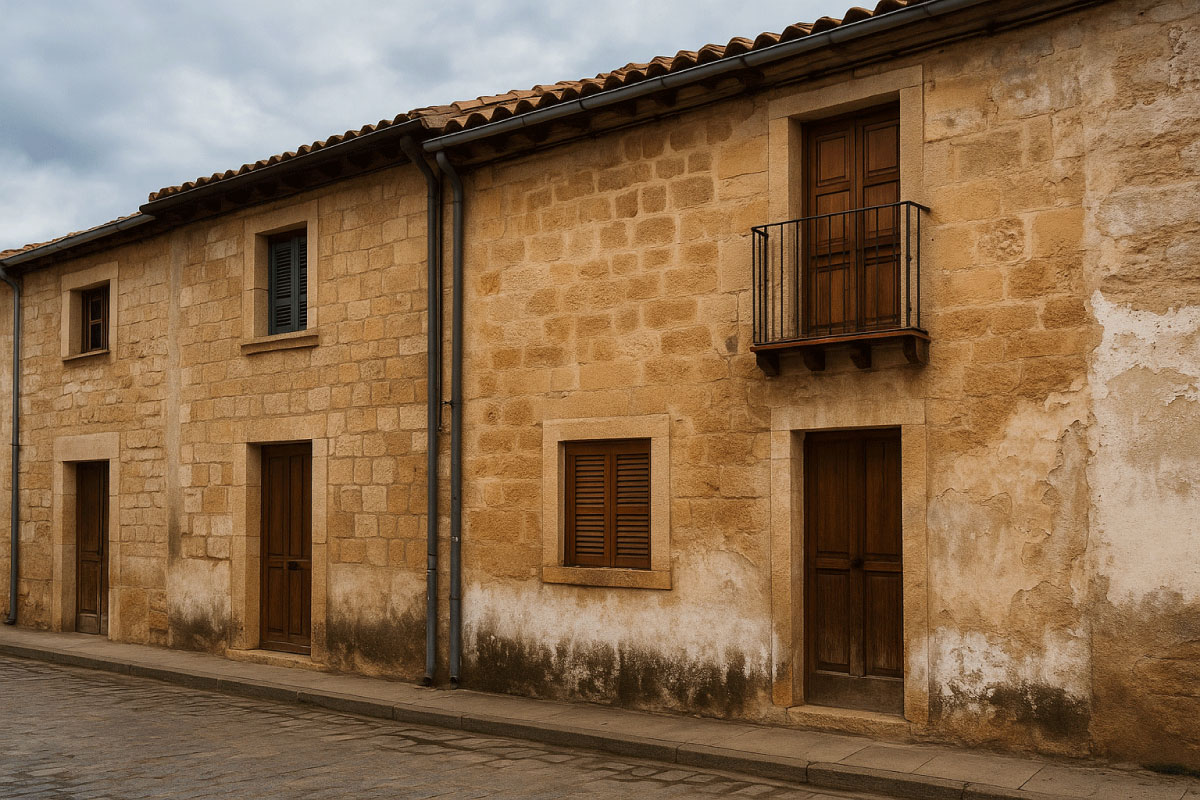 Capilaridad en casas de Aragón